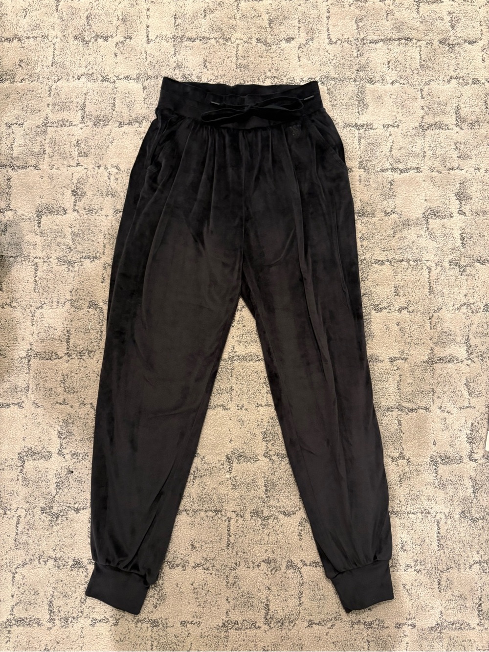 Victoria's Secret Black Girls' Jogger Pants with Waist Tie